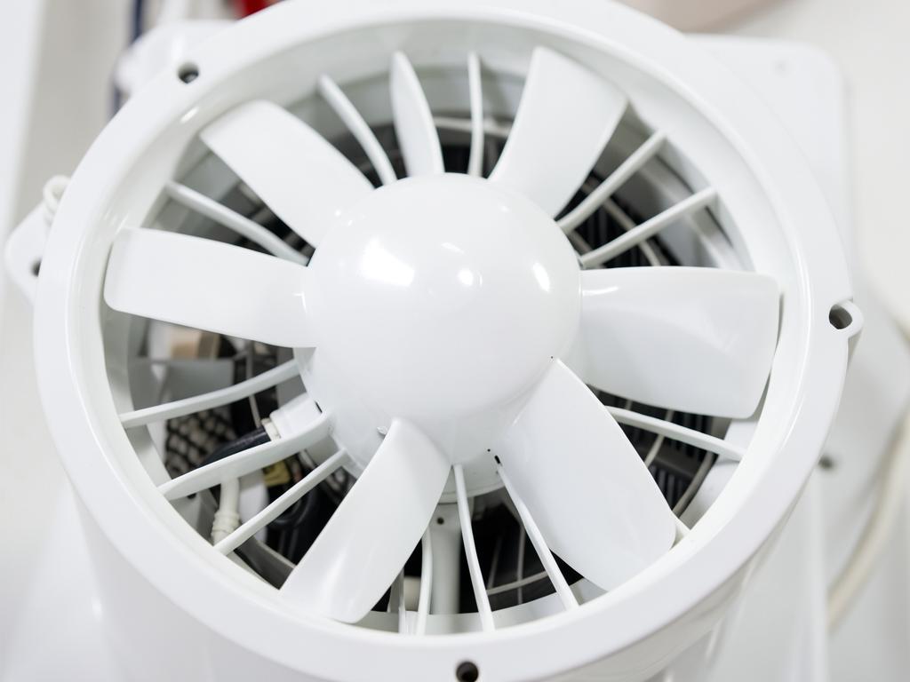 Barrel fan deep clean — Maryborough — after cleaning